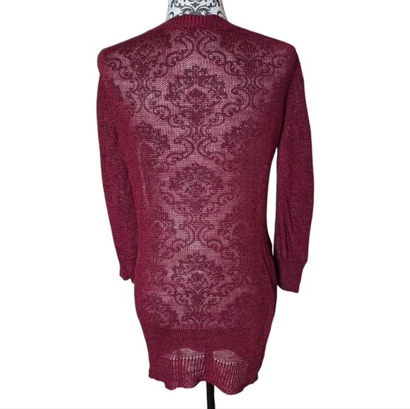 Theory lightweight wrap cardigan size medium - Picture 4 of 12